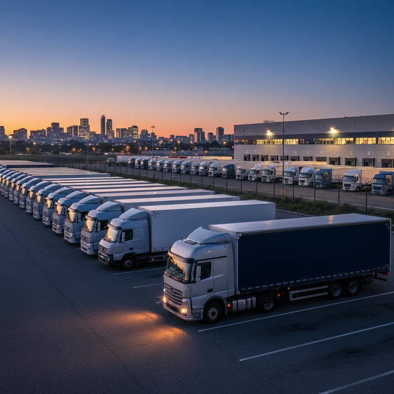 Assurance flotte automobile : guide transporteurs