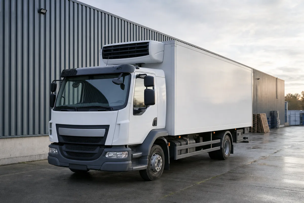 Location de camions frigorifiques : formules, coûts, permis